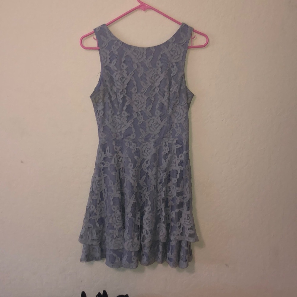 Purple Lace Dress